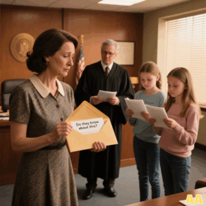 My daughter left my 3 grandkids “for an hour” at my house but she never came back. 13 years later, she came with a lawyer and said I kidnapped them. But when I showed the envelope to the judge, he was stunned and asked: “Do they know about this?” I replied: “Not yet…