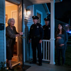 MY DAUGHTER-IN-LAW ANNOUNCED HER FOURTH PREGNANCY. BUT I WAS DONE RAISING HER KIDS AS IF THEY WERE MY OWN. THAT NIGHT, I PACKED MY BAGS AND LEFT WITHOUT LOOKING BACK. THE NEXT MORNING, SHE CALLED THE POLICE ON ME. AND THAT WAS THE MOMENT… EVERYTHING CHANGED.