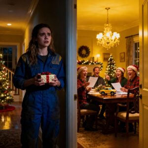 I overheard my family’s plan to humiliate me at Christmas. That night, mom called, furious. “Where are you?” I said calmly…”did you enjoy my gift?”