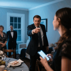 AT MY SISTER’S CELEBRATION PARTY, MY OWN BROTHER-IN-LAW POINTED AT ME AND SPAT: “TRASH. GO SERVE!” MY PARENTS JUST WATCHED. THEY THOUGHT I WAS A NOBODY-I SIMPLY TOOK OUT MY PHONE: “CANCEL THE $990 MILLION DEAL.” THE ROOM WENT DEAD SILENT.