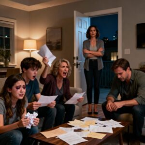 My sister prank-called my boss and got me fired. When I got a better job, my entire family demanded handouts. I smiled and said, “check your mailboxes!” their faces Turned pale when they opened…