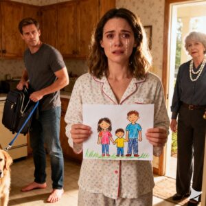 MY HUSBAND SAID, “I’M TAKING THE DOG – YOU GET THE KID. HIS MOM LAUGHED, “AT LEAST THE DOG’S TRAINED.” ON COURT DAY, MY SON WALKED TO THE JUDGE… AND SAID, “MOM, CAN I READ WHAT DAD TEXTED ME LAST NIGHT?” THE JUDGE RAISED AN EYEBROW. HIS LAWYER TURNED PALE. THE COURTROOM FELL SILENT