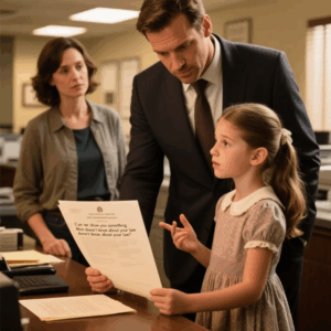 MY HUSBAND FILES FOR DIVORCE AND DURING THE DIVORCE HEARING, MY 9-YEAR-OLD DAUGHTER ASKED THE JUDGE: “MAY I SHOW YOU SOMETHING THAT MOM DOESN’T KNOW ABOUT YOUR HONOR?” THE JUDGE NODDED “GO ON MY DEAR”…. WHEN THE VIDEO STARTED PLAYING. THE ENTIRE COURTROOM FROZE IN SILENCE