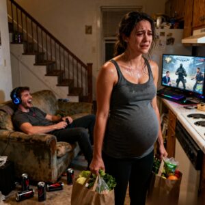 I Was Seven Months Pregnant, Carrying Groceries Up Three Flights of Stairs While My Husband Sat on the Couch Playing Video Games. When I Finally Set the Bags Down, Sweating and out of Breath, He Looked at Me and Said, ‘You’re Getting Disgustingto Look At. You Better Lose That Weight FAST, Or I’ll Find Someone Who Actually Takes Care of Herself.’ His Friends Laughed. I Just Smiled. 72 Hours Later, He Was Calling Me Nonstop, Begging me..