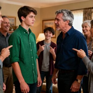 You’re grounded until you apologize to your stepmom,” my dad barked in front of the entire family. Laughter rippled through the room. My face burned, but all I said was, “Alright.” The next morning, he sneered, “Finally learned your place?” Then he saw my room—empty. Moments later, our family lawyer rushed in, trembling as she asked, “Sir, what have you done