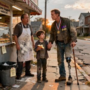 CLASSMATES MADE FUN OF THE SON OF THE DISABLED MARINE. BUT WHEN A MOTORCADE STOPPED BY THE SCHOOL DURING THE REUNION, EVERYONE WAS SHOCKED…