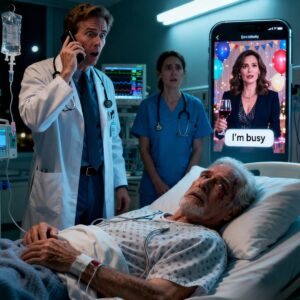 I was admitted to the hospital in a critical condition. The doctors called my daughter, but she said, “I’m busy, it’s my husband’s birthday.”…even after they told her it might be my last night. Two weeks later, I was discharged and called my bank…