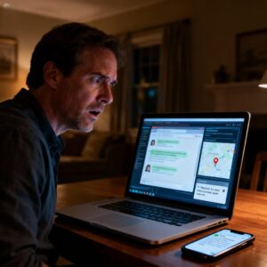 She texted: ‘working late at the office conference. Don’t wait up tonight.’ I replied: ‘hope you and Jake from accounting enjoy the presentation.’ In just 20 minutes, my wife was home, keys shaking in her hand…