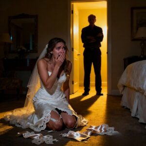 The night before the wedding, my parents cut off my wedding dress—just to break me. “You deserved it,” my father said. But when the chapel doors opened, they saw me standing there in my white Navy uniform with two stars. My brother shouted, “Oh my God… look at her ribbon!” Their faces paled.