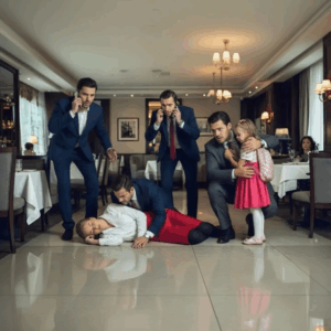 She threw herself in front of a bullet to save a child — then woke up surrounded by 20 millionaires