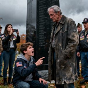 ‘YOU NEVER SERVED IN COMBAT, GRANDPA,’ MY GRANDSON SAID AT THE CEREMONY. EVERYONE HEARD. I SAID NOTHING. DAYS LATER, HE OPENED THE BOX I LEFT HIM. INSIDE WERE MY MEDALS, PHOTOS, A PURPLE HEART, AND A FINAL SURPRISE…