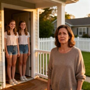 My husband’s sudden death revealed twin daughters I never knew existed—children I chose to raise as my own. For thirteen years, I gave up everything to give them a life. But one evening, I returned home to find my suitcases on the porch and the door barred. I had long foreseen this moment… and so had prepared my revenge.