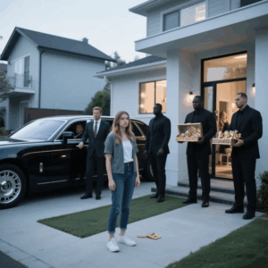 Her adopted family threw her out — then her billionaire boyfriend arrived in a limousine with the…