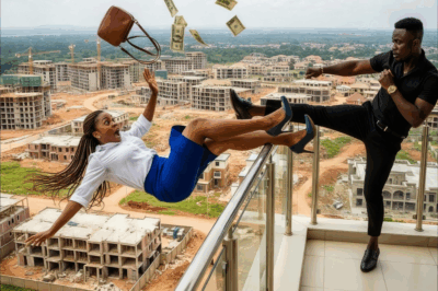 My brother kicked me off the tower of our late parents’ billion-dollar estate… then this happened!