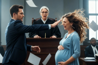 CEO slaps his pregnant wife in court — the judge stands up… it’s her mother!