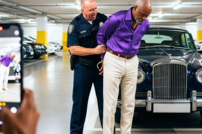 Cop accuse elderly black man of car theft, then pee in his pants when they discover he…