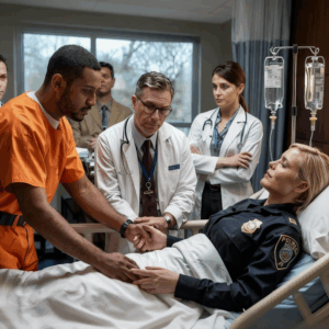 Twenty doctors couldn’t save a female cop — then a prisoner spotted what they missed