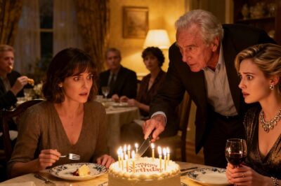 AT THE FAMILY DINNER, DAD LEANED TOWARD ME AND ASKED: “TELL ME, THE $200,000 I GAVE YOU, WHAT DID YOU DO WITH IT?” I FROZE AND REPLIED: “$200,000% WHAT DO YOU MEAN?”. MY SISTER’S FACE TURNED PALE… 30 MINUTES LATER, THE POLICE ARRIVED…