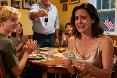 At dinner, dad raised his glass. “Congrats, here’s your car, son.” Then he looked at me. “Rent’s due. $900 by Sunday. You’re an adult now.” I asked, “Why did I pay while he gets rewarded?” He said, “Because he’s worth it.” So I packed, left, and left a note on the fridge. Now my brother’s panicking. My mom’s screaming. And… my dad’s calling… every number he can.