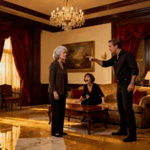 I changed my bank information and had my retirement sent to a new card. When I got home, my daughter and son-in-law were waiting, furious. “Are you crazy?! He almost fainted at the ATM!” my daughter shouted. But when I gave them my answer, they both collapsed on the spot.