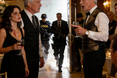 At my sister’s engagement party, dad told her billionaire in-laws: “Alisha drives a truck delivering meal kits.” The room laughed at my cheap dress. Suddenly, the doors burst open. Armed federal agents swarmed in. The U.S. Secretary of State walked straight to me, ignoring my shocked family: “Agent Cooper,…” Porter