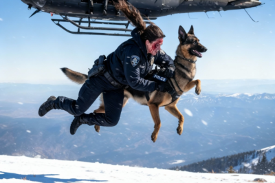 They threw a police officer and her K9 from a helicopter — they survived the fall no one should.