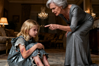 My 7-year-old daughter came home from grandma’s house after christmas and lifted her shirt. “Grandma said i’m too fat and made me wear this all day.” it was a trash bag. then i noticed bruises and red marks. it was from a belt. i didn’t call police. i didn’t text them. i just got in my car, drove to my mother-in-law’s house, and when she opened the door, i did this ma little piggy.