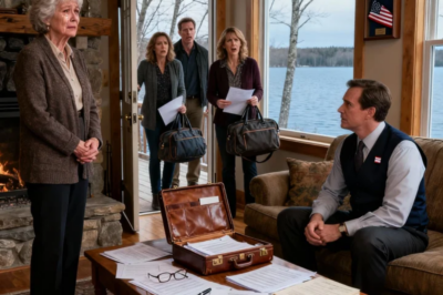 They said, “We’re too busy for your drama, Mom. Handle it yourself.” So I did. I revised my will without telling anyone. When they showed up demanding keys to the lake house…