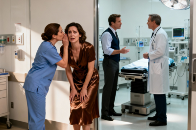 I ran to see my husband in the operating room. Suddenly, a nurse whispered to me, “Hurry, ma’am, hide and trust me! It’s a trap!” And 10 minutes later… I was frozen in shock when I saw him… It turned out he…