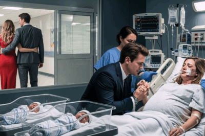 CEO ignored pregnant wife’s final hours — his billionaire enemy became her hero and twins’ dad