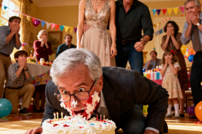 My daughter-in-law smashed a cake into my face on my birthday while my son laughed as I hit the floor. They said it was “just a joke.” But the next morning, the ER doctor saw my X-ray and immediately called 911.