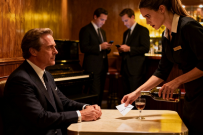 “You’re in a trap — don’t move,” the waitress slipped a note to the billionaire.”You’re in a trap — don’t move,” the waitress slipped a note to the billionaire.