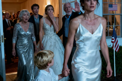 At my sister’s wedding, she mocked me in her speech: “My sister is a single mother, unwanted by anyone.” The room laughed. My mom added, “She’s a used product!” Then the groom stood up and grabbed the mic. The room froze.