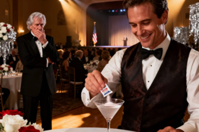 After 35 years as a surgeon, I hosted my 40th anniversary party, but just before the toast I saw my son-in-law drop something into my champagne, so when no one was watching I secretly swapped glasses with him… Five minutes later he started ΤΟ…