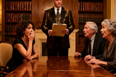 Ignored wife walks into will reading — everyone gasps when the lawyer calls her name