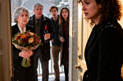 “Leave your daughter home. Rich people are coming to Thanksgiving,” mom declared. Everyone agreed excitedly. I said, “Okay.” Next day, headlines read: “Billionaire CEO reveals identity.” Their phones exploded…