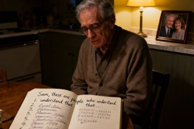 MY WIFE DIED AFTER 50 YEARS TOGETHER. TWO MONTHS LATER, I FOUND A LIST SHE MADE. 7 NAMES. 7 COMPLETE STRANGERS. AT THE TOP: “FIND THEM. PLEASE.” I HAD NO IDEA WHO THESE PEOPLE WERE. BUT WHEN I CALLED THE FIRST NAME, I DISCOVERED WHAT MY WIFE HAD BEEN DOING IN HER FINAL MONTHS. AND I BROKE DOWN CRYING.