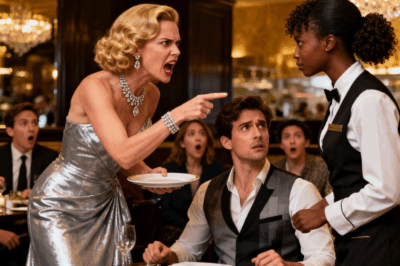 Everyone feared the millionaire’s wife — until the black waitress made her cry without saying a single word. What the waitress did next left the entire restaurant in stunned silence…
