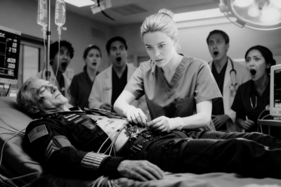 Rookie nurse saved the SEAL admiral — 20 minutes later, ten black SUVs surrounded the hospital