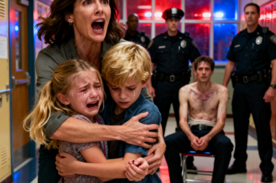 After the divorce, my ex-husband turned my children against me. I didn’t say anything. Then one day I got a call from the school: “Ma’am, a man is trying to take the children.” When the police arrived, the truth came out in front of everyone, a truth that left them stunned… real tale story.