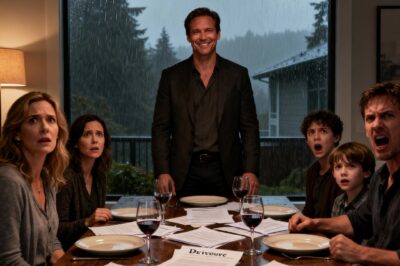 THE DAY I PROUDLY ANNOUNCED I HAD MADE THE FINAL $7,500 MORTGAGE PAYMENT. MY WIFE CROSSED HER ARMS AND SAID, “GOOD. NOW PACK YOUR BAGS-YOU’RE LEAVING.” I STOOD THERE STUNNED. THEN I SMILED AND SAID FOUR WORDS THAT MADE HER FACE GO WHITE. I ALREADY CALLED THEM. THE NEXT MORNING, SHE WOKE UP TO AN EMPTY HOUSE AND A NOTICE ON THE DOOR.