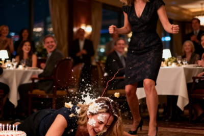 At my birthday, my sister smashed the cake into my face, laughing as i fell backward with blood mixing into the frosting. Everyone said, “It was just a joke.” But the next morning at the ER, the doctor stared at my X-ray and immediately called 911 — because what he saw… revealed a shocking truth.