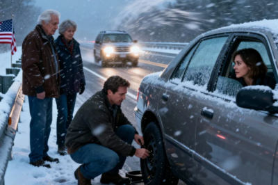 I pulled over on the highway to help an elderly couple with a flat tire. A week later, my mom called, screaming, “Stuart, turn on the TV now!” That’s when everything flipped upside down.