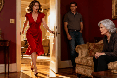 At the end of my company’s year-end party, I came home to find my son collapsed at the door. My brother leaned against the wall, shrugging: “Just disciplined him.” My parents stepped out, cold: “He deserved it.” Shaking, I called for help. But when the medic saw my brother, he froze and whispered, “Ma’am… is that really your brother? Because actually…”