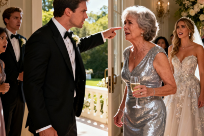At my son’s wedding, he yelled, “Leave now, mom. My wife doesn’t want you here.” I walked out without a word. The next morning, he called, “Mom, I need the property papers.” I paused and replied with four words that he’ll never forget…