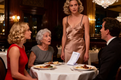 My parents had already finished their anniversary meal when i arrived. Mom smiled, “Oh, you’re late. Cover the bill, will you? Lol.” My sister laughed, “Still as clueless as ever. How cute.” I realized i had been invited exactly when their meal ended. I called the manager, and suddenly… their faces turned pale.