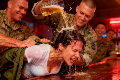 “Drink it, btch!” they spilled drinks on her — unaware she’s a navy seal who commands their task force