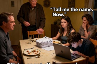 “WE SPENT YOUR SAVINGS ON SOMEONE BETTER.” MY DAD SAID IT WITHOUT BLINKING. I JUST SAID, “BETTER THAN ME?” GRANDPA STOOD UP, FACE HARD AND YELLED: “NAME THAT SOMEONE…” RIGHT NOW!