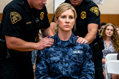 Two guards asked a simple woman to leave her son’s graduation — then six SEALs showed up!