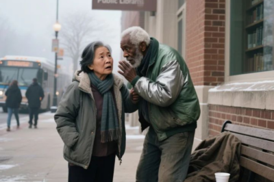 After my husband died, I got a new job and every day I left a little money for an elderly homeless man who sat outside the library. One day, when I bent down again, he suddenly grabbed my arm and said: “You’ve been so kind to me. Don’t go home tonight. Stay at a hotel. Tomorrow I’ll show you…”